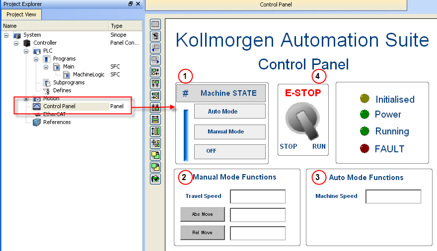 PN Template - Control Panel